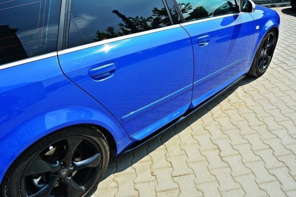lmr Side Skirts Diffusers Audi S4 B6 / ABS Black / Molet