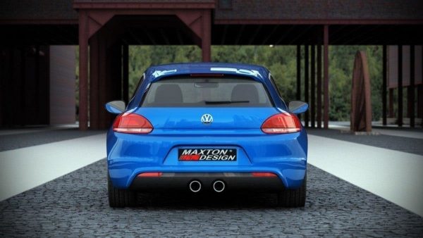 lmr Rear Valance Vw Scirocco Iii R With 2 Exhaust Holes / Not Primed