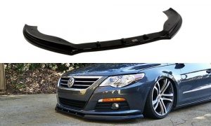 Front Splitter Vw Passat Cc Preface Model, Standard Bumper / ABS Black / Molet