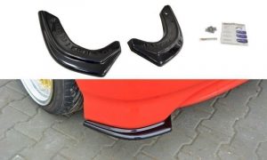 Bakre Sidosplitters Honda Jazz Mk1 / ABS Svart Struktur