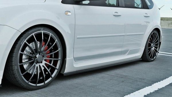 lmr Side Skirts Diffusers Ford Focus St Mk2 / Carbon Look