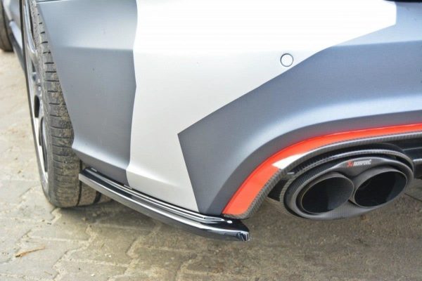 lmr Rear Side Splitters Audi Rs6 C7 / Carbon Look