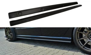 Side Skirts Diffusers Skoda Fabia I Rs / ABS Black / Molet