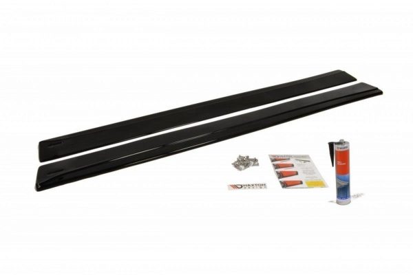lmr Side Skirts Diffusers Toyota Celica T23 Ts Preface / Gloss Black