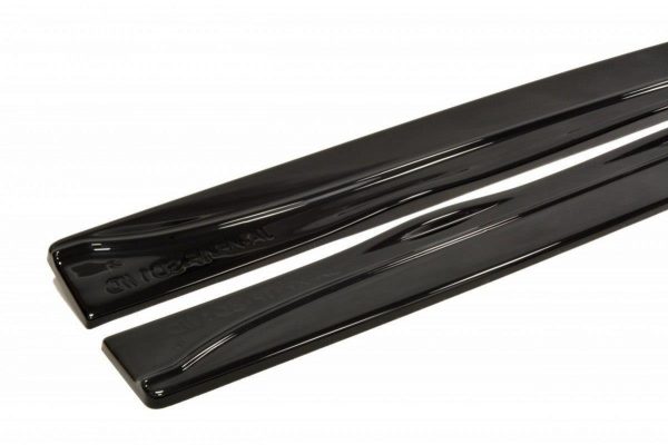 lmr Side Skirts Diffusers Jaguar Xf X250 (Facelift) / Carbon Look