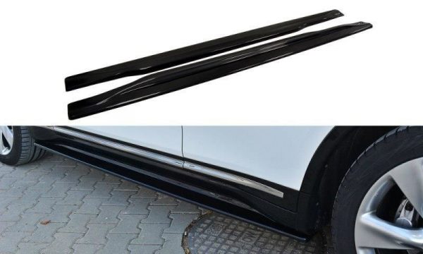 lmr Side Skirts Diffusers Infiniti Qx70 / ABS Black / Molet