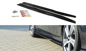 Side Skirts Diffusers Lexus Gs Mk4 Facelift / ABS Black / Molet