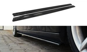 Side Skirts Diffusers Audi A4/ S4 B8 / ABS Black / Molet