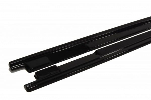lmr Side Skirts Diffusers Mazda 3 Mps Mk1 (Preface) / Gloss Black