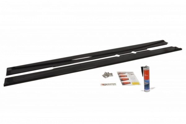 lmr Side Skirts Diffusers Mercedes C219 / ABS Black / Molet