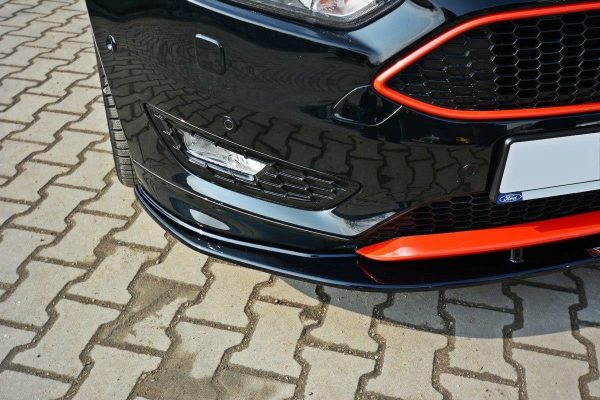 lmr Front Splitter V.1 Ford Focus 3 St-Line (Facelift) / Gloss Black