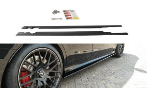 Side Skirts Diffusers Mercedes C-Class S205 63Amg Estate / ABS Black / Molet