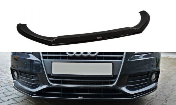 lmr Front Splitter V.2 Audi A4 B8 (Preface) / ABS Black / Molet