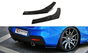 Rear Side Splitters BMW 1 F20/F21 M-Power (Facelift) / ABS Black / Molet