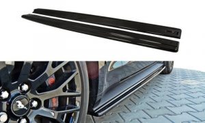 Side Skirts Diffusers Ford Mustang Mk6 Gt / ABS Black / Molet