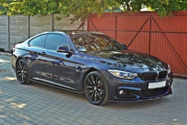 lmr Sidokjolar Diffusers BMW 4 F32 M-Pack / Blanksvart