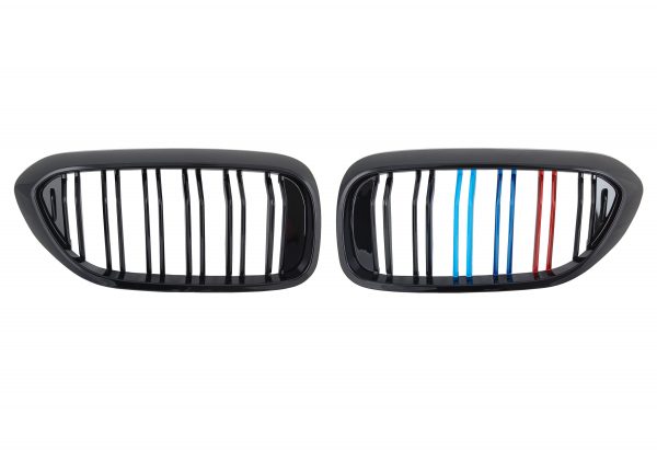 lmr Sport Grille Gloss Black Double Rib Tricolor BMW G30 / G31 (17-UP)