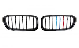 Sport Grille Gloss Black Tricolor BMW F30 / F31 (12-UP)
