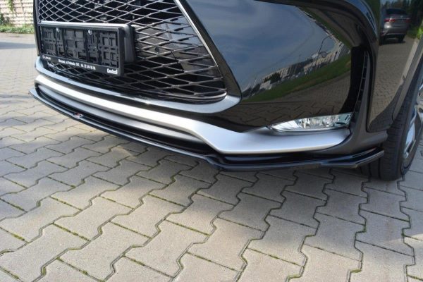 lmr Front Splitter V.1 Lexus Nx Mk1 F-Sport / Carbon Look