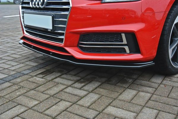 lmr Front Splitter V.2 Audi A4 B9 S-Line / ABS Black / Molet