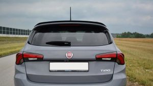 Spoiler Extension Fiat Tipo S-Design / ABS Svart Struktur