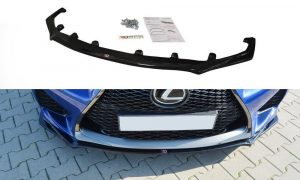 Front Splitter V.1 Lexus Rc F / ABS Svart Struktur