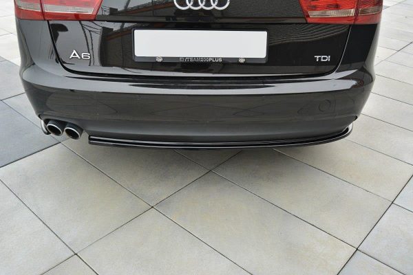 lmr Bakre Sidosplitters Audi A6 C7 Avant / Blanksvart