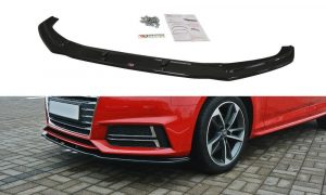 Front Splitter V.2 Audi A4 B9 S-Line / ABS Black / Molet