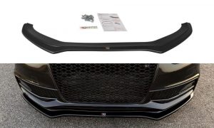 Front Splitter V.2 Audi S4 B8 Facelift / ABS Black / Molet