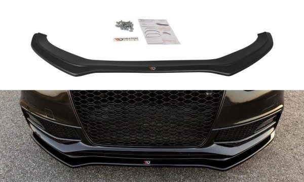 lmr Front Splitter V.2 Audi S4 B8 Facelift / ABS Black / Molet