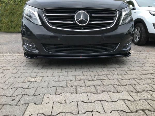 lmr Front Splitter V.3 Mercedes V-Class W447 / ABS Black / Molet