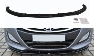 Front Splitter Hyundai I30 Mk.2 / ABS Svart Struktur