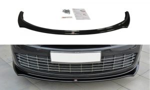 Front Splitter Renault Laguna Mk 3 Coupe / ABS Svart Struktur