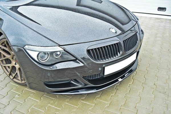 lmr Front Splitter V.1 BMW M6 E63 / Gloss Black
