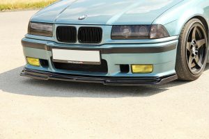 Front Splitter V.1 BMW M3 E36 / Blanksvart