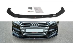 Front Splitter V.1 Audi S3 8V Facelift / ABS Black / Molet