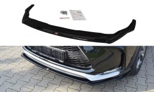 Front Splitter V.1 Lexus Nx Mk1 F-Sport / ABS Svart Struktur