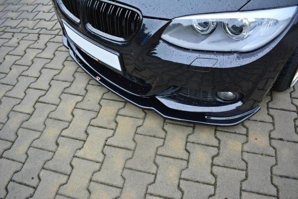 lmr Front Splitter V.2 BMW 3 E92 M-Pack Facelift / ABS Svart Struktur