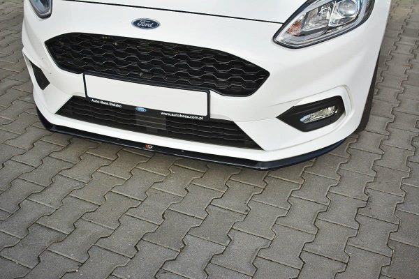 lmr Front Splitter V.3 Ford Fiesta Mk8 ST / ST-Line / Carbon Look