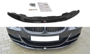 Front Splitter V.1 BMW M6 E63 / ABS Svart Struktur