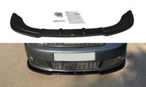 Front Splitter V.2 Audi A4 B6 S-Line / Gloss Black