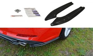 Rear Side Splitters Audi A5 F5 S-Line / ABS Black / Molet