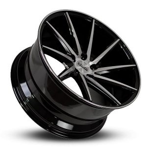 IMAZ Wheels IM5 Höger 19×8,5 ET38 74,1  Svart Polerad