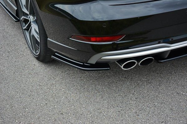 lmr Rear Side Splitters Audi S3 8V Sedan Facelift / Gloss Black