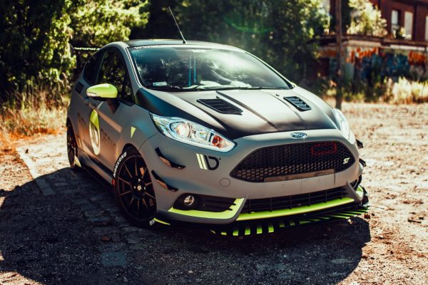 lmr Front Bumper Wings (Canards) Ford Fiesta 7 St Facelift