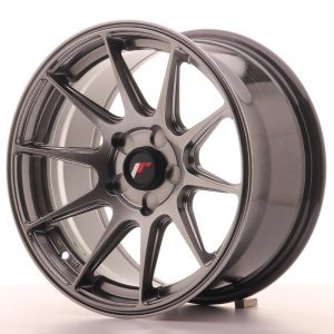 Japan Racing JR11 16×8 ET25 5H Oborrad Dark Hiper black