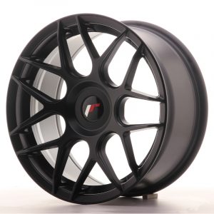 Japan Racing JR18 17×8 ET25-35 Oborrad Matt Black