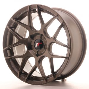 Japan Racing JR18 17×8 ET35 5H Oborrad matt bronze