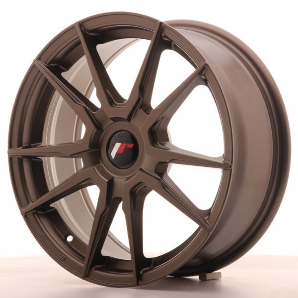 lmr Japan Racing JR21 17x7 ET25-40 Oborrad matt bronze