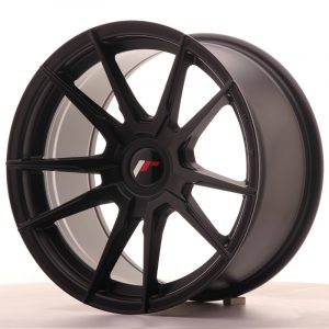 Japan Racing JR21 17×9 ET25-35 Oborrad Matt Black